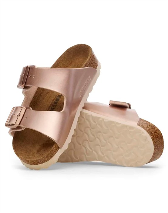Arizona Kids Birko-Flor Sandal - Electric Copper
